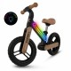 Bicicleta fara pedale cadru nailon cu LED roti EVA Kidwell SUNO - Bej-Negru