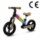 Bicicleta fara pedale cadru nailon cu LED roti EVA Kidwell SUNO - Bej-Negru