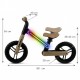 Bicicleta fara pedale cadru nailon cu LED roti EVA Kidwell SUNO - Bej-Negru