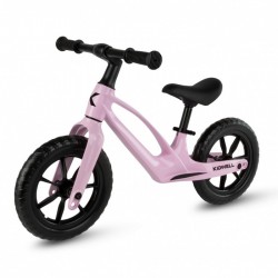 Bicicleta fara pedale cadru magneziu roti EVA Kidwell VITO - Roz