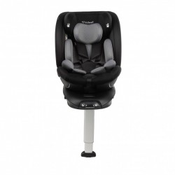 Scaun auto cu ISOFIX Kidwell GoCar grupa 40-135 cm i-Size omologare R129 - Negru-Gri
