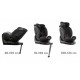 Scaun auto cu ISOFIX Kidwell GoCar grupa 40-135 cm i-Size omologare R129 - Negru-Gri
