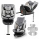 Scaun auto cu ISOFIX Kidwell GoCar grupa 40-135 cm i-Size omologare R129 - Gri