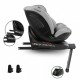 Scaun auto cu ISOFIX Kidwell GoCar grupa 40-135 cm i-Size omologare R129 - Gri