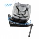 Scaun auto cu ISOFIX Kidwell GoCar grupa 40-135 cm i-Size omologare R129 - Gri