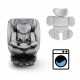 Scaun auto cu ISOFIX Kidwell GoCar grupa 40-135 cm i-Size omologare R129 - Gri