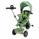 Tricicleta 2 in 1 pentru copii scaun rotativ 360 roti din spuma EVA Ecotoys WQL-066-18 - Verde