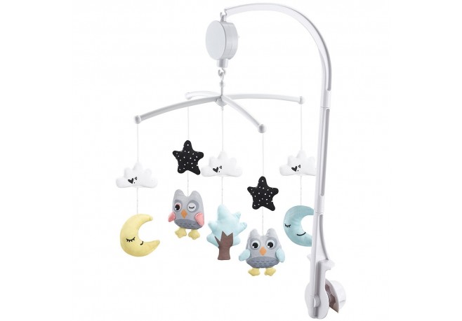 Carusel muzical pentru patut Chipolino Owls
