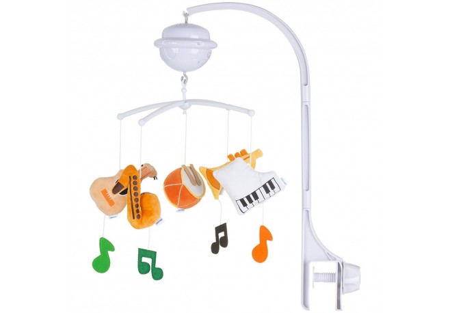 Carusel muzical pentru patut cu proiector Chipolino Music