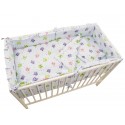 Lenjerie MyKids Mini Bufnite Blue 4+1 Piese 120x60