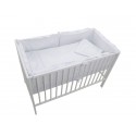 Lenjerie MyKids Little Stars Albastru 4+1 Piese 120x60