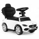 Masinuta de impins cu maner Mercedes C Class Ecotoys 668 - Alb
