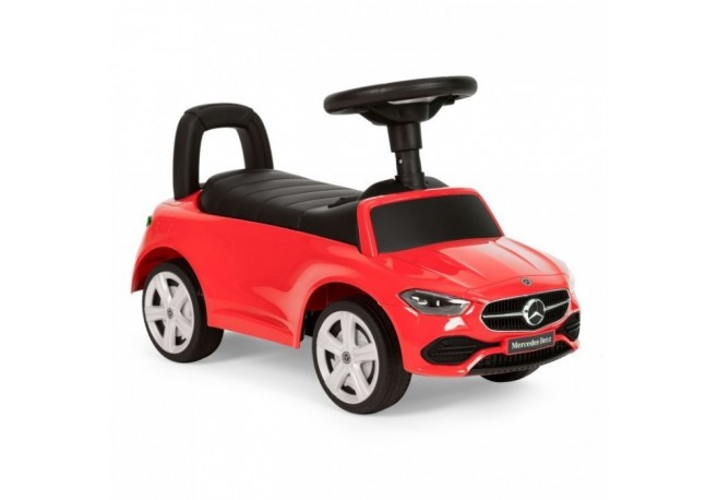 Masinuta de impins cu maner Mercedes C Class Ecotoys 667 - Rosu