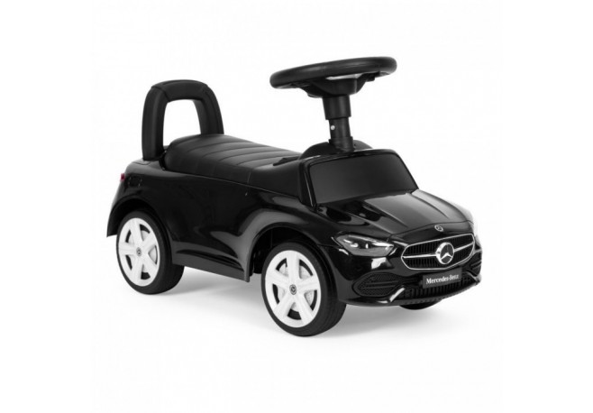 Masinuta de impins cu maner Mercedes C Class Ecotoys 667 - Negru