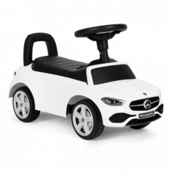Masinuta de impins cu maner Mercedes C Class Ecotoys 667 - Alb