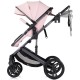 Carucior Chipolino Amore 3 in 1 pink marshmallow