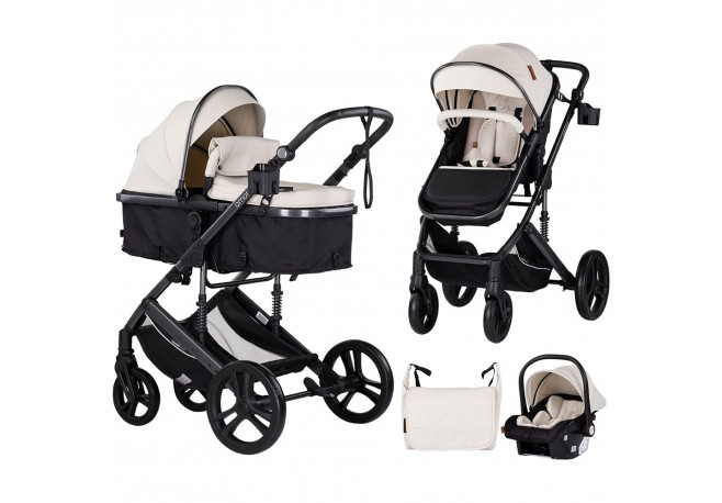 Carucior Chipolino Amore 3 in 1 biscotta