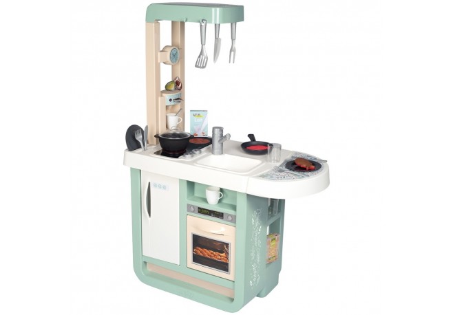 Bucatarie Smoby Cherry Kitchen cu 25 accesorii