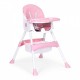 Scaun de masa pentru copii Ecotoys HC521 - Roz