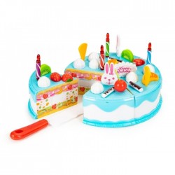 Set tort aniversar cu accesorii 76 de elemente Ecotoys HC429509