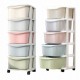 Raft cu 5 compartimente pentru depozitarea diverselor obiecte ModernHome PO10 - Multicolor