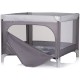 Tarc de joaca pliabil Chipolino Pop Up Hippo grey