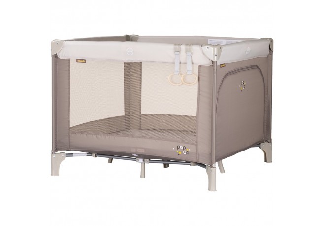 Tarc de joaca pliabil Chipolino Pop Up Bear beige