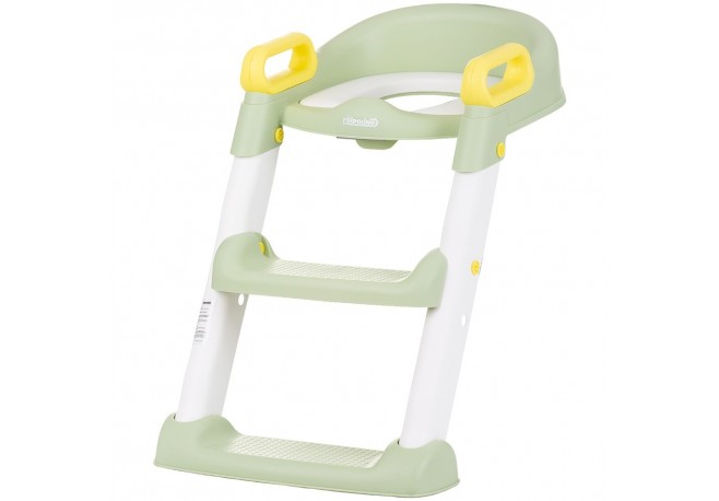 Reductor toaleta cu scara Chipolino Skippy green