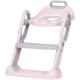 Reductor toaleta cu scara Chipolino Flippy pink
