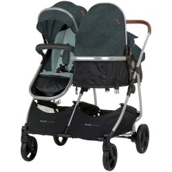 Carucior gemeni Chipolino Duo Smart 3 in 1 basil
