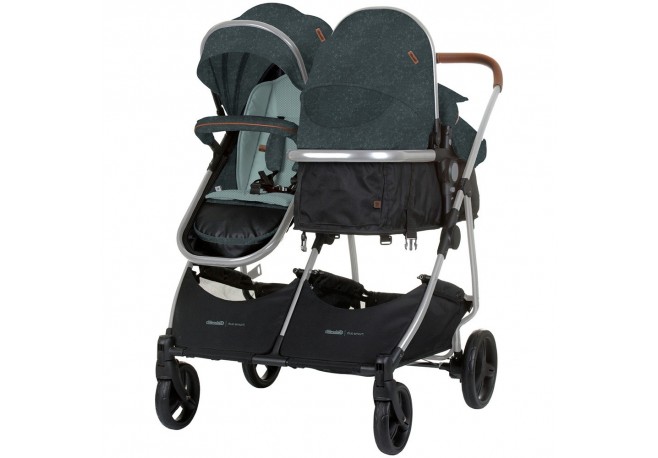 Carucior gemeni Chipolino Duo Smart 3 in 1 basil