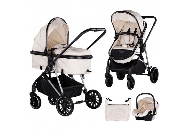 Carucior Chipolino Aura 3 in 1 biscotta