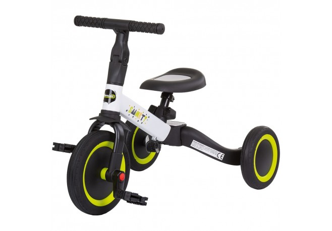 Tricicleta si bicicleta Chipolino Smarty 2 in 1 lime