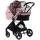 Carucior Chipolino Elite 3 in 1 pink marshmallow