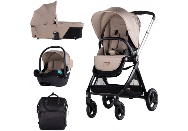 Carucior Chipolino Elite 3 in 1 tiramisu