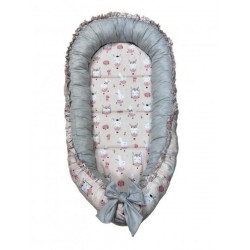 Cuib-Baby Nest My Kids Bunny Pink
