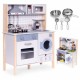 Bucatarie din lemn pentru copii cu accesorii 70 x 30 x 93 cm Ecotoys TL403005