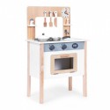 Bucatarie din lemn pentru copii cu accesorii 48 x 26 x 77 cm Ecotoys HM232569