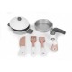 Bucatarie din lemn pentru copii cu accesorii 48 x 26 x 77 cm Ecotoys HM232569