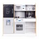 Bucatarie din lemn pentru copii cu accesorii 90.3 x 31 x 90 cm Ecotoys TL053001