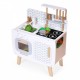 Bucatarie din lemn pentru copii cu accesorii 58 x 29 x 73 cm Ecotoys W10C863
