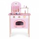 Bucatarie din lemn pentru copii cu accesorii 48 x 26 x 76.5 cm Ecotoys HM232570