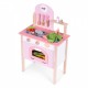 Bucatarie din lemn pentru copii cu accesorii 48 x 26 x 76.5 cm Ecotoys HM232570