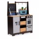 Bucatarie din lemn pentru copii cu accesorii 74 x 29.5 x 96 cm Ecotoys TL40030
