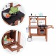 Bucatarie de exterior din lemn pentru copii 89 x 31 x 80.5 cm Ecotoys TL814004