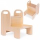 Turn de invatare din lemn 31.5 x 36.5 x 39 cm Ecotoys ESC-W-062