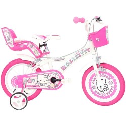 Bicicleta copii Dino Bikes 14 Hello Kitty