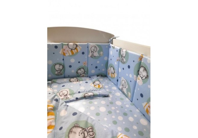 Lenjerie Micul Ursulet 4+1 piese 120x60cm