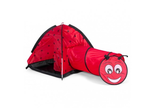 Cort de joaca pentru copii cu tunel Iplay 8902 - Buburuza