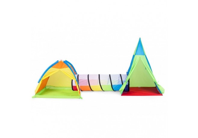 Cort de joaca 3 in 1 pentru copii Iplay 2402